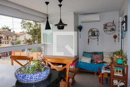 Varanda Gourmet de apartamento à venda com 3 quartos, 130m² em Jardim Sao Caetano, São Caetano do Sul