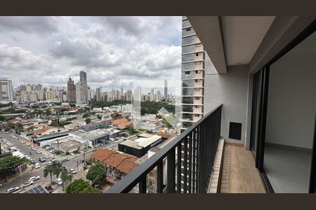 Vista da Varanda de kitnet/studio para alugar com 1 quarto, 41m² em Setor Bueno, Goiânia