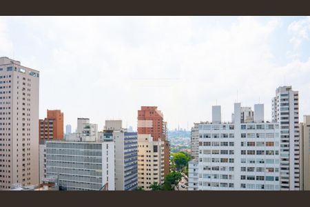 Vista de apartamento à venda com 3 quartos, 208m² em Consolação, São Paulo