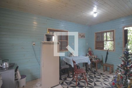 Sala/Cozinha de casa à venda com 1 quarto, 138m² em Niterói, Canoas