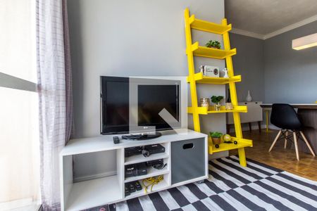 Sala de TV de apartamento para alugar com 3 quartos, 72m² em Tamboré, Barueri