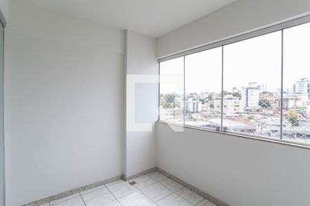 Varanda da sala de apartamento à venda com 3 quartos, 77m² em União, Belo Horizonte