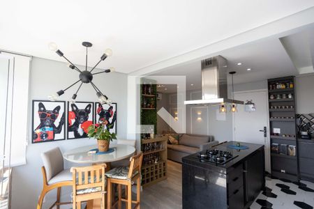 Sala/Cozinha/Area de Serviço de apartamento para alugar com 2 quartos, 51m² em Centro, Diadema