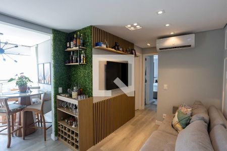 Sala/Cozinha/Area de Serviço de apartamento para alugar com 2 quartos, 51m² em Centro, Diadema