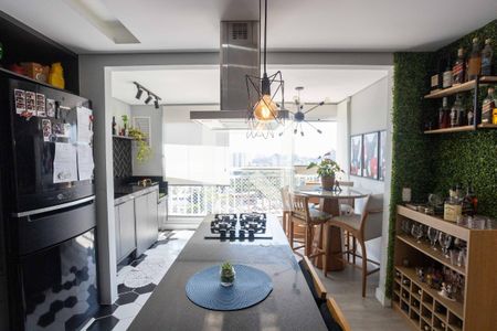 Sala/Cozinha/Area de Serviço de apartamento para alugar com 2 quartos, 51m² em Centro, Diadema