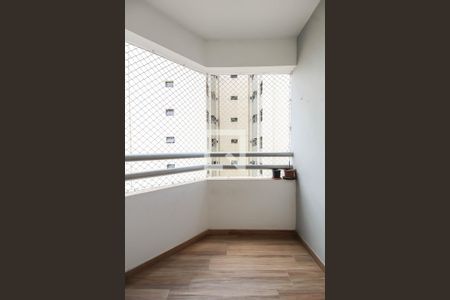 Varanda da Sala de apartamento à venda com 2 quartos, 55m² em Vila Bertioga, São Paulo