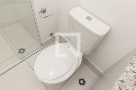 Banheiro de kitnet/studio à venda com 1 quarto, 50m² em República, São Paulo