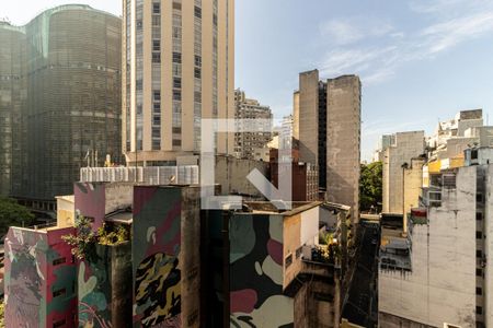 Vista do Studio de kitnet/studio para alugar com 1 quarto, 50m² em República, São Paulo