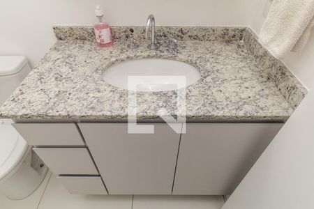 Banheiro de kitnet/studio à venda com 1 quarto, 50m² em República, São Paulo