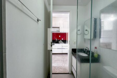 Studio para alugar com 25m², 1 quarto e 1 vaga Studio para alugar com 25m², 1 quarto e 1 vagaBanheiro