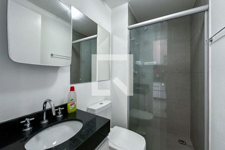 Studio para alugar com 25m², 1 quarto e 1 vaga Studio para alugar com 25m², 1 quarto e 1 vagaBanheiro