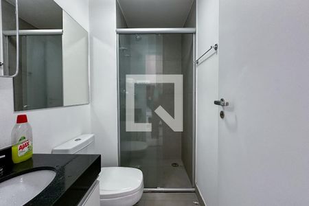 Studio para alugar com 25m², 1 quarto e 1 vaga Studio para alugar com 25m², 1 quarto e 1 vagaBanheiro
