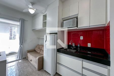 Studio para alugar com 25m², 1 quarto e 1 vaga Studio para alugar com 25m², 1 quarto e 1 vagaCozinha