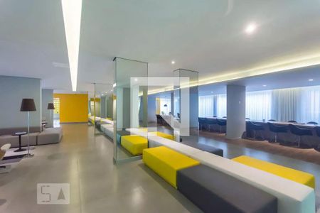 Studio para alugar com 25m², 1 quarto e 1 vaga Studio para alugar com 25m², 1 quarto e 1 vagaHall de entrada
