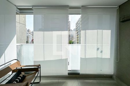 Varanda de kitnet/studio para alugar com 1 quarto, 25m² em Perdizes, São Paulo