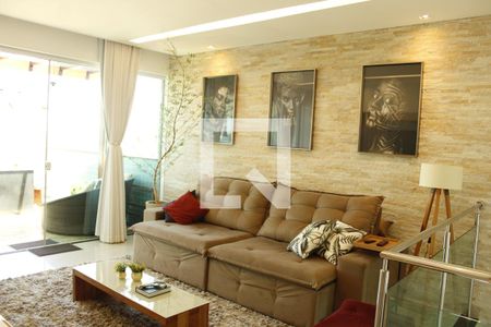 Sala de TV de apartamento à venda com 3 quartos, 189m² em Europa, Contagem