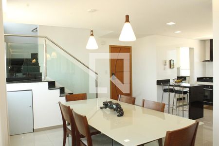 Sala de Jantar de apartamento à venda com 3 quartos, 189m² em Europa, Contagem
