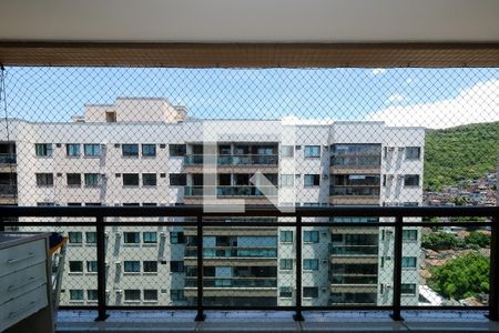 Vista da Sala de apartamento à venda com 2 quartos, 68m² em Rio Comprido, Rio de Janeiro