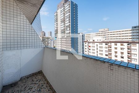 Varanda de apartamento para alugar com 2 quartos, 72m² em Gonzaga, Santos