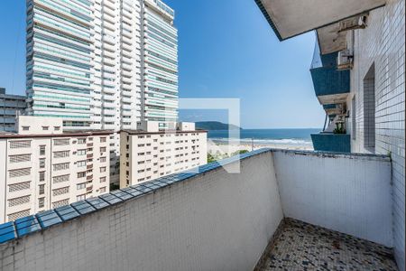 Varanda de apartamento para alugar com 3 quartos, 72m² em Gonzaga, Santos