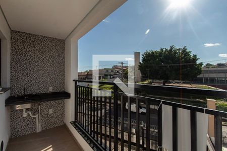 Varanda de apartamento para alugar com 2 quartos, 60m² em Wanel Ville, Sorocaba