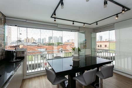 Varanda gourmet de apartamento para alugar com 3 quartos, 106m² em Tatuapé, São Paulo