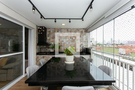 Varanda gourmet de apartamento para alugar com 3 quartos, 106m² em Tatuapé, São Paulo