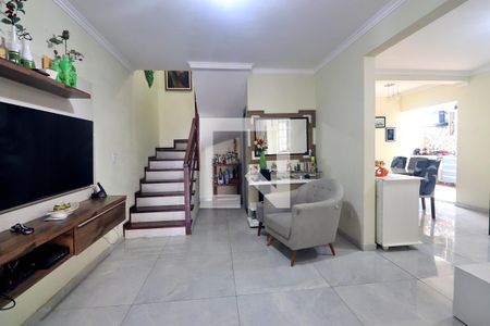 Sala de casa à venda com 3 quartos, 203m² em Vila Alto de Santo André, Santo André