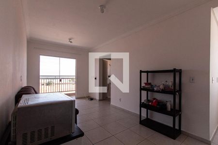 Sala de apartamento para alugar com 2 quartos, 60m² em Conjunto Habitacional Júlio de Mesquita Filho, Sorocaba