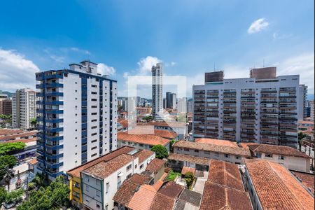 Vista de apartamento para alugar com 3 quartos, 154m² em Gonzaga, Santos