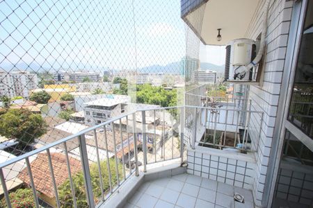 Varanda da sala de apartamento para alugar com 2 quartos, 71m² em Taquara, Rio de Janeiro