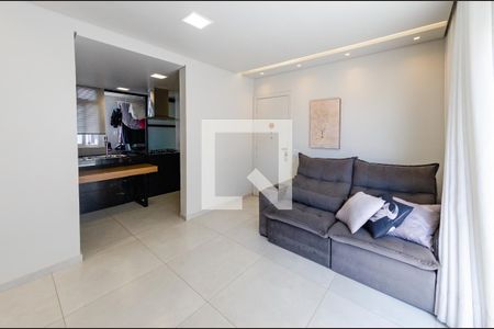 Sala de apartamento para alugar com 2 quartos, 85m² em Nova Granada, Belo Horizonte