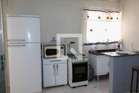 Sala/Cozinha de casa para alugar com 1 quarto, 50m² em Santa Paula, São Caetano do Sul