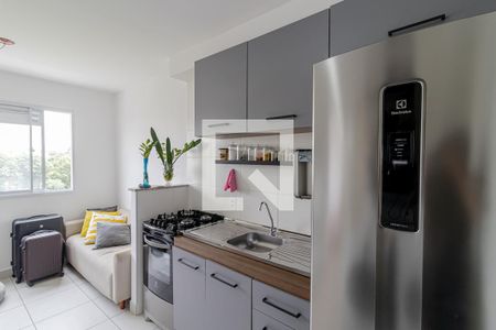 Apartamento à venda com 32m², 2 quartos e sem vagaCozinha e Área de Serviço