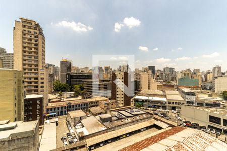 Vista do Studio de kitnet/studio para alugar com 1 quarto, 28m² em Santa Ifigênia, São Paulo
