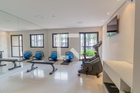 Studio para alugar com 28m², 1 quarto e sem vaga Studio para alugar com 28m², 1 quarto e sem vagaAcademia