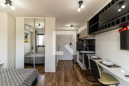 Studio de kitnet/studio para alugar com 1 quarto, 28m² em Santa Ifigênia, São Paulo