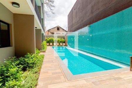 Studio para alugar com 28m², 1 quarto e sem vaga Studio para alugar com 28m², 1 quarto e sem vagaPiscina