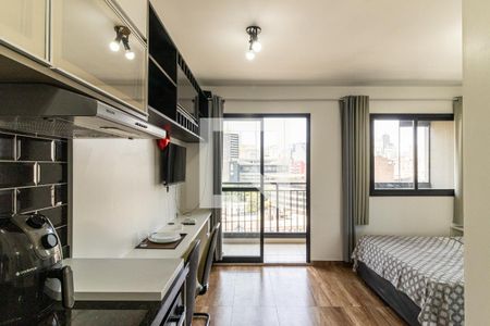 Studio de kitnet/studio para alugar com 1 quarto, 28m² em Santa Ifigênia, São Paulo