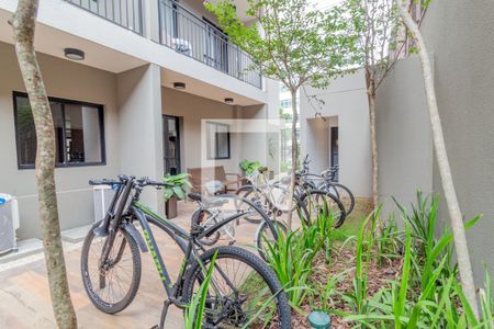 Studio para alugar com 28m², 1 quarto e sem vaga Studio para alugar com 28m², 1 quarto e sem vagaBicicletário