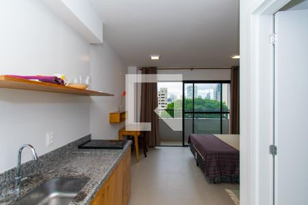 Studio para alugar com 25m², 1 quarto e sem vagaCozinha