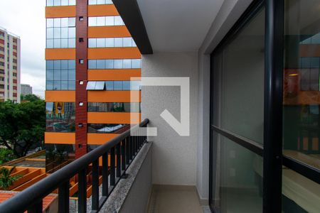 Studio para alugar com 25m², 1 quarto e sem vagaVaranda 