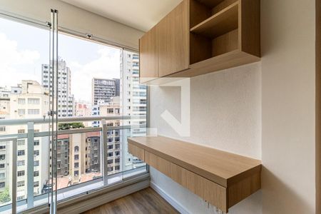 Varanda de apartamento para alugar com 1 quarto, 41m² em Santa Efigênia, São Paulo
