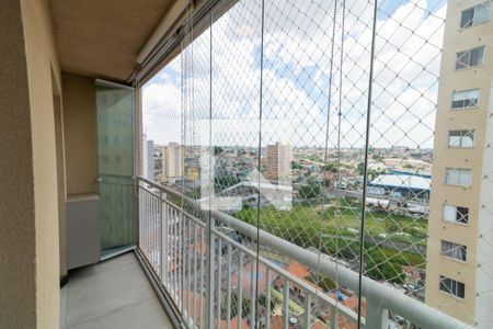 Varanda da Sala de apartamento para alugar com 1 quarto, 32m² em Vila Penteado, São Paulo