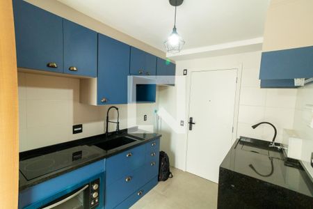 Apartamento para alugar com 32m², 1 quarto e sem vaga Apartamento para alugar com 32m², 1 quarto e sem vagaCozinha e Área de Serviço