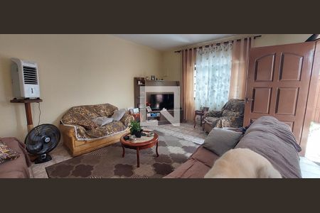 Sala estar de casa à venda com 4 quartos, 210m² em Parque Marajoara, Santo André