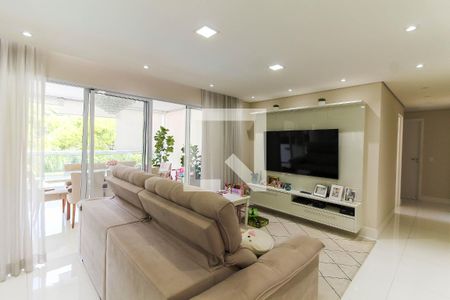 Sala de apartamento à venda com 3 quartos, 109m² em Jardim Analia Franco, São Paulo