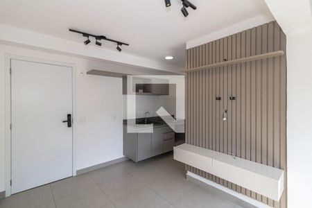 Sala de kitnet/studio para alugar com 2 quartos, 40m² em Indianópolis, São Paulo