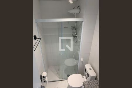 Studio para alugar com 25m², 1 quarto e 1 vaga Studio para alugar com 25m², 1 quarto e 1 vagaBanheiro