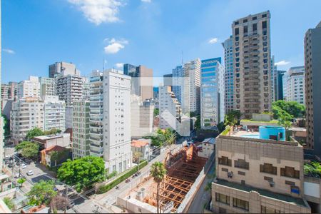 Vista da Sala de apartamento à venda com 2 quartos, 85m² em Jardim Paulista, São Paulo